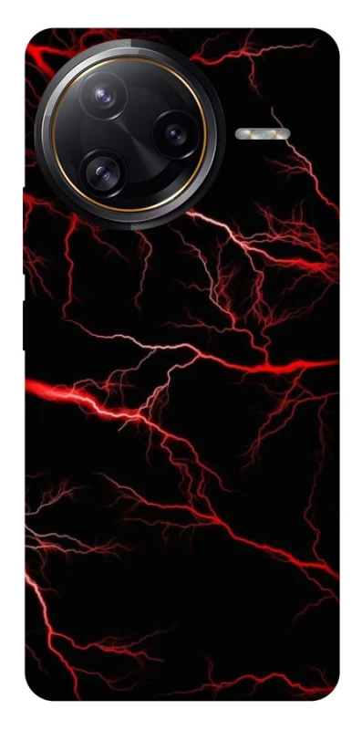 Чехол на Xiaomi Poco F7 Ultra Красная молния фото 1 из 1