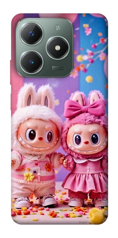 Чехол на Realme C61 Labubu twins ver.2 фото 1 из 1