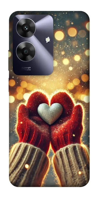 Чехол на Realme Note 60 Heart in hand фото 1 из 1
