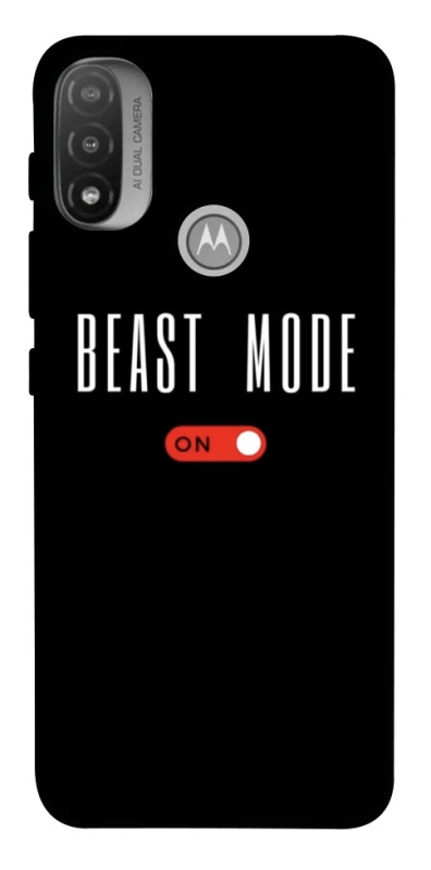 Чехол на Motorola Moto E20 Beast mode фото 1 из 1