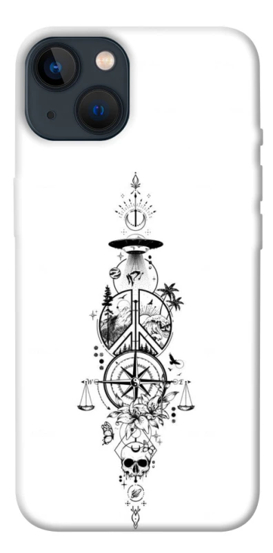 Чехол на Apple iPhone 13 (6.1") Tattoo ver.7 фото 1 из 1