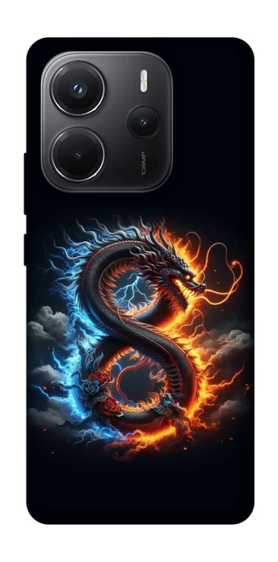 Чехол на Xiaomi Redmi Note 14 4G (Int. version) Uruboros фото 1 из 1