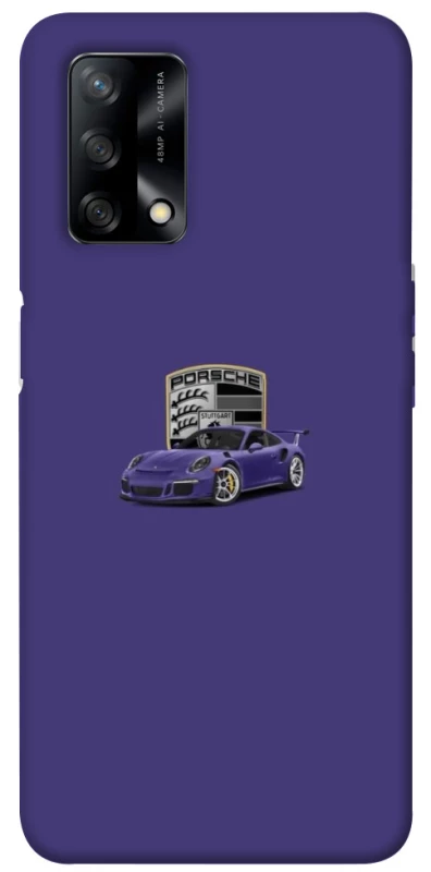 Чехол на Oppo A74 4G Porsche purple фото 1 из 1