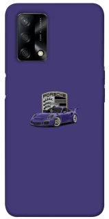 Чехол на Oppo A74 4G Porsche purple фото 1 из 1