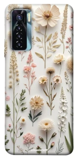 Чохол на TECNO Camon 17 Pro Floral design ver.1 фото 1 з 1