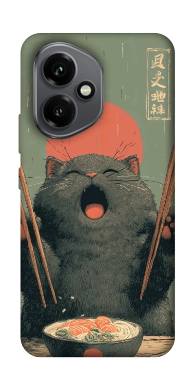 Чехол на Honor 400 Hungry Cat фото 1 из 1