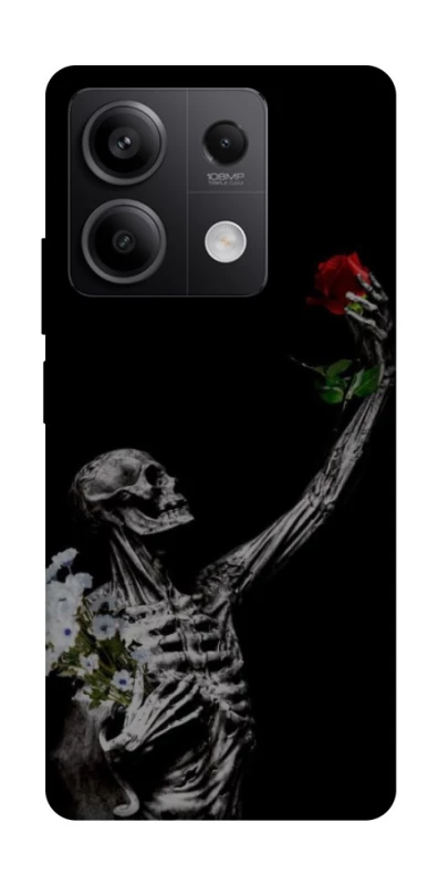 Чехол на Xiaomi Redmi Note 13 5G Skeleton vs Rose фото 1 из 1