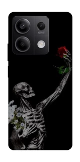 Чехол на Xiaomi Redmi Note 13 5G Skeleton vs Rose фото 1 из 1