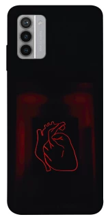 Чохол на Nokia G42 Червоне серце фото 1 з 1