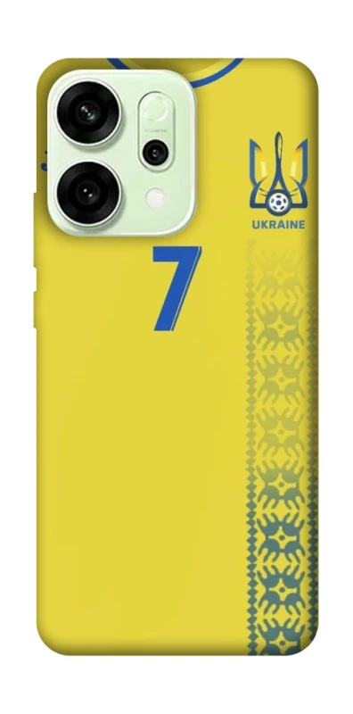 Чехол на Oppo Reno 14 UA-Football ver.3 фото 1 из 1