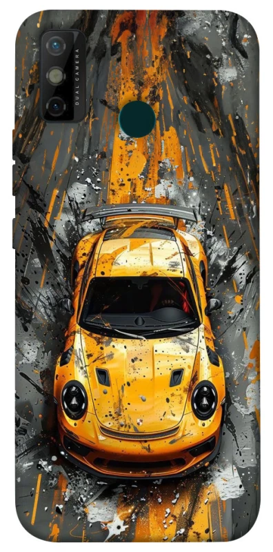 Чохол на TECNO Spark 6 Go Drawn Porsche фото 1 з 1