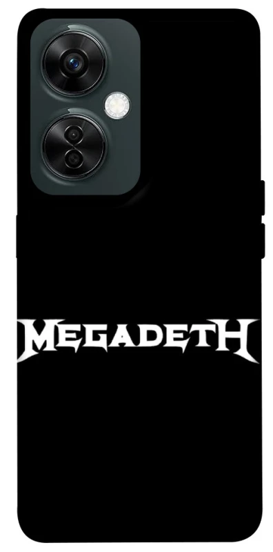 Чехол на OnePlus Nord CE 3 Lite Megadeth logo фото 1 Чехол на OnePlus Nord CE 3 Lite Megadeth logo фото 1 из 1