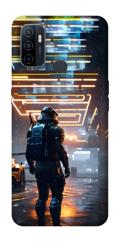 Чохол на Oppo A53 / A32 / A33 Cyber character фото 1 з 1