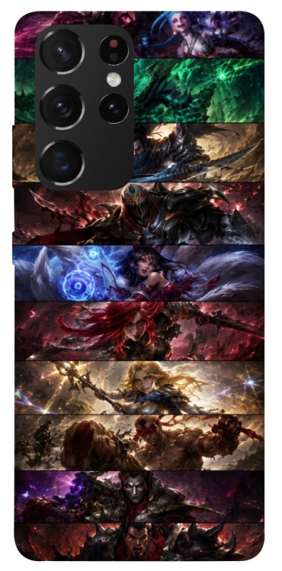Чохол на Samsung Galaxy S21 Ultra League of Legends фото 1 з 1