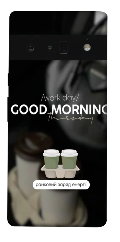 Чехол на Google Pixel 6 Pro Thursday coffee фото 1 из 1