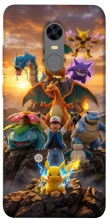Чехол на Xiaomi Redmi 5 Plus / Redmi Note 5 (Single Camera) Pokemon фото 1 из 1