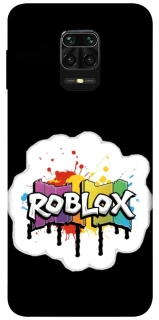 Чехол на Xiaomi Redmi Note 9s / Note 9 Pro / Note 9 Pro Max Roblox logo ver.2 фото 1 из 1