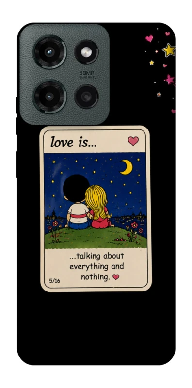 Чохол на Motorola Moto G Power (2025) Love is ver.6 фото 1 з 1