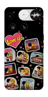 Чехол на Nothing Phone (3) Love is ver.3 фото 1 из 1
