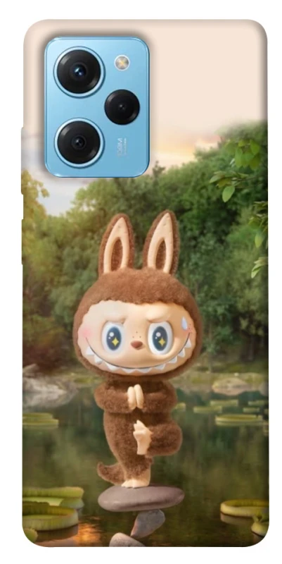 Чохол на Xiaomi Poco X5 Pro 5G Labubu Yoga фото 1 з 1