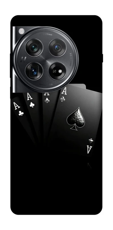 Чохол на OnePlus 12 Black Cards фото 1 з 1