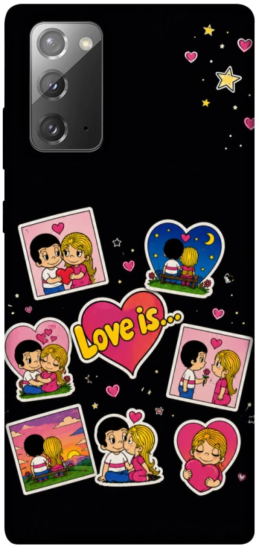 Чехол на Samsung Galaxy Note 20 Love is фото 1 из 1