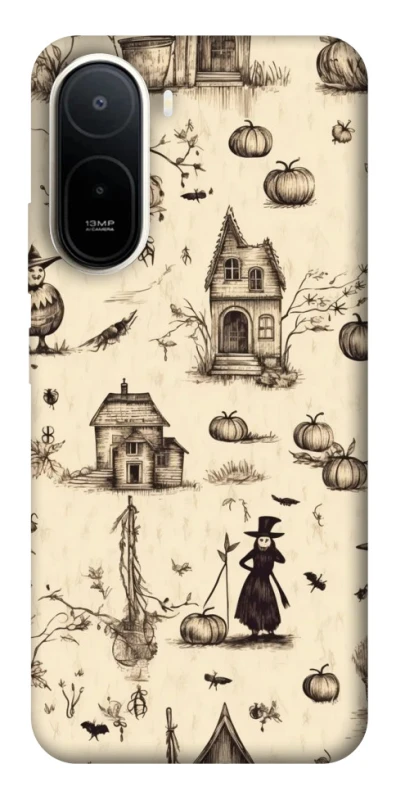 Чехол на Xiaomi Redmi A7 Pro 4G Halloween aesthetic ver.1 фото 2 из 2