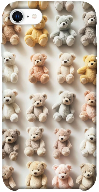 Чехол на Apple iPhone SE (2020) Teddy Bears фото 1 из 1