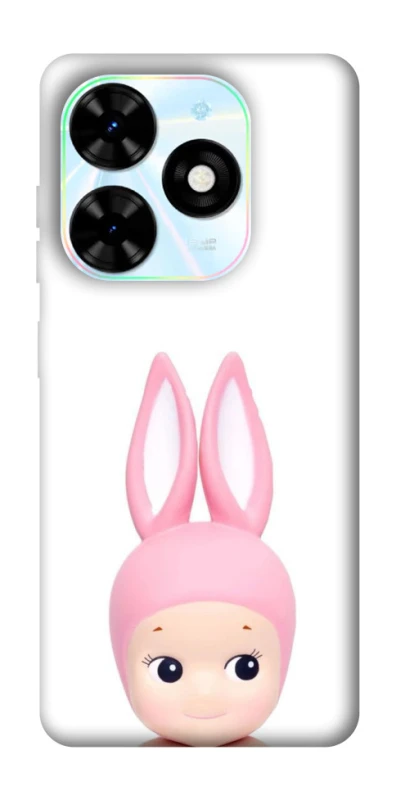 Чохол на TECNO Spark Go 2024 Minimal Bunny Peek фото 1 з 1