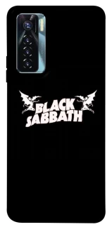 Чехол на TECNO Camon 17 Pro Black Sabbath logo ver.2 фото 1 из 1