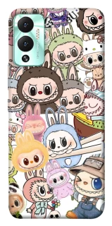 Чехол на Infinix Hot 12 Play All Labubus фото 1 из 1