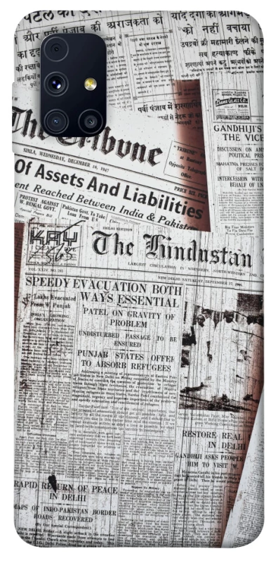 Чехол на Samsung Galaxy M31s Газеты фото 1 из 1