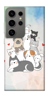 Чохол на Samsung Galaxy S24 Ultra Funny Pets ver.2 фото 1 з 1
