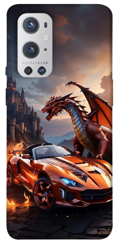 Чехол на OnePlus 9 Pro Сar and dragon фото 1 из 1