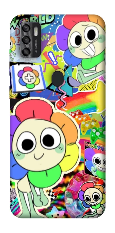 Чохол на ZTE Blade A7s (2020) Dandy world collage фото 1 з 1