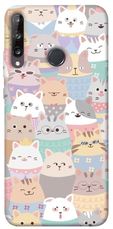 Чохол на Huawei P40 Lite E Funny Kittens ver.2 фото 1 з 1