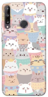 Чохол на Huawei P40 Lite E Funny Kittens ver.2 фото 1 з 1