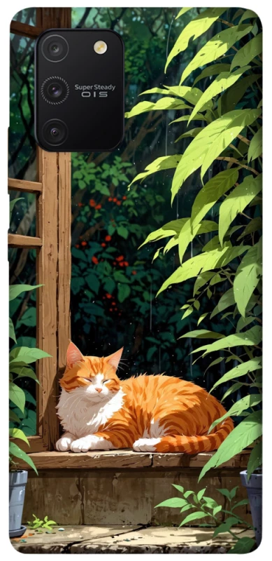 Чохол на Samsung Galaxy S10 Lite red cat фото 1 з 1