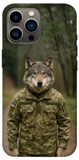 Чехол на Apple iPhone 12 Pro Max (6.7") Волк защитник фото 1 из 1