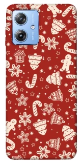 Чохол на Motorola Moto G84 Новорічний v3 фото 1 з 1