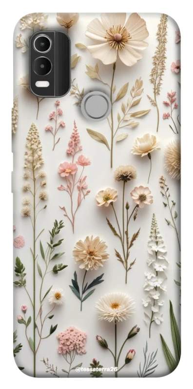 Чехол на Nokia C21 Plus Floral design ver.1 фото 1 из 1