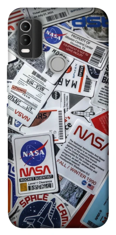 Чехол на Nokia C21 Plus NASA ver.4 фото 1 из 1