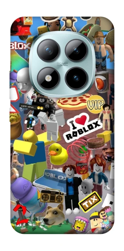 Чохол на Xiaomi Redmi Note 15 Pro+ 5G Roblox collage ver.5 фото 1 з 1