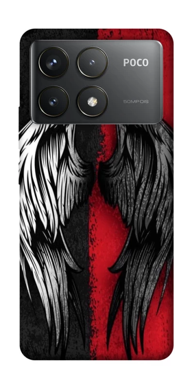 Чохол на Xiaomi Poco F6 Pro Angel and Devil фото 1 з 1