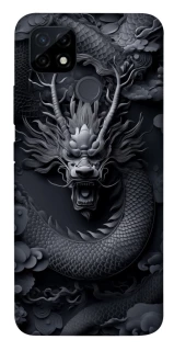 Чехол на Realme C21Y black dragon фото 1 из 1