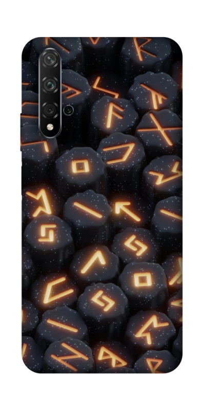 Чохол на Huawei Honor 20 / Nova 5T Вогняні руни фото 1 з 1