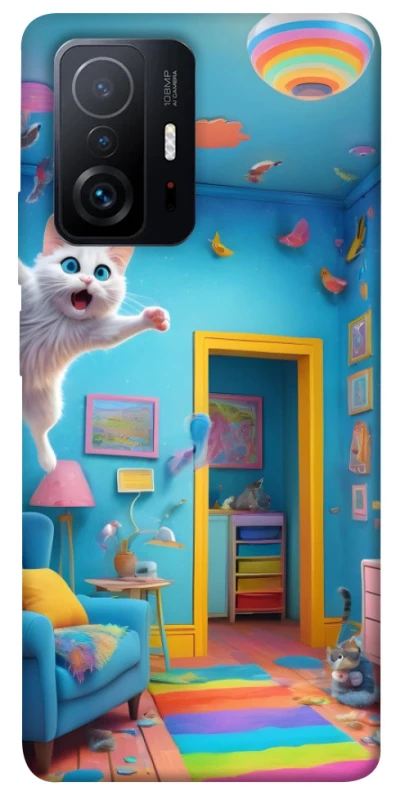 Чохол на Xiaomi 11T / 11T Pro crazy cat фото 1 з 1