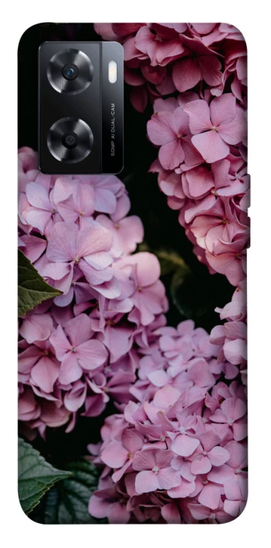 Чохол на OnePlus Nord N20 SE Рожеві гартензії фото 1 з 1