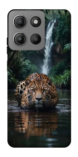 Чохол на Motorola Moto G15 Power Leopard in water фото 1 з 1