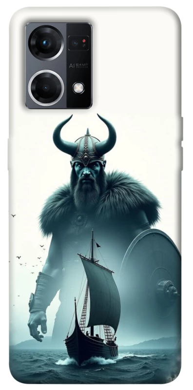 Чохол на Oppo Reno 7 4G Nordic drakkar v2 фото 1 з 1